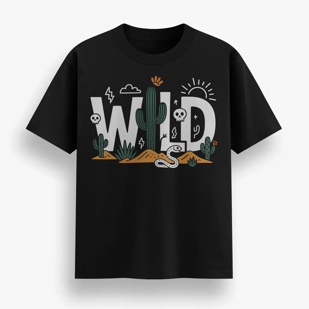 WILD Desert Vibes T-Shirt (S)