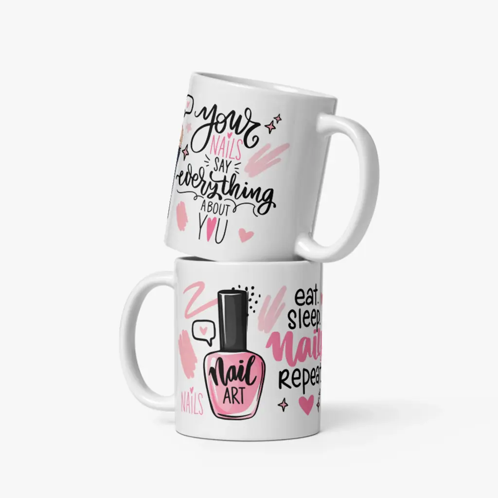 Beauty & Nails Lover Coffee Mug (11 oz)