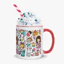 Spring Vibes Doodle Mug