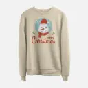 Holiday Cheers Cozy Snowman Sweatshirt for Christmas