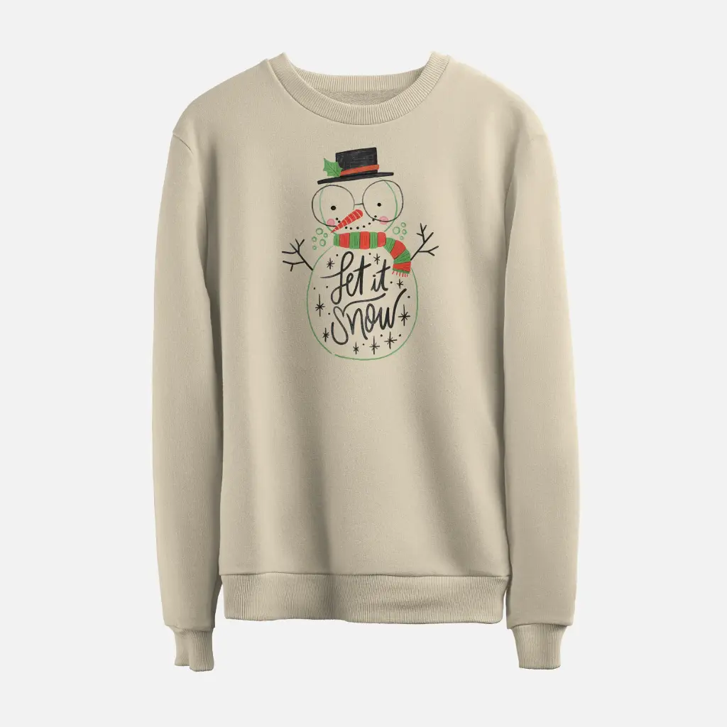 Let It Snow Snowman Sweatshirt