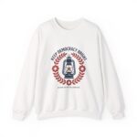 Keep Democracy Bright Crewneck, civic courage sweatshirt, participation apparel
