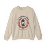 Keep Democracy Bright Crewneck, civic courage sweatshirt, participation apparel - Image 9